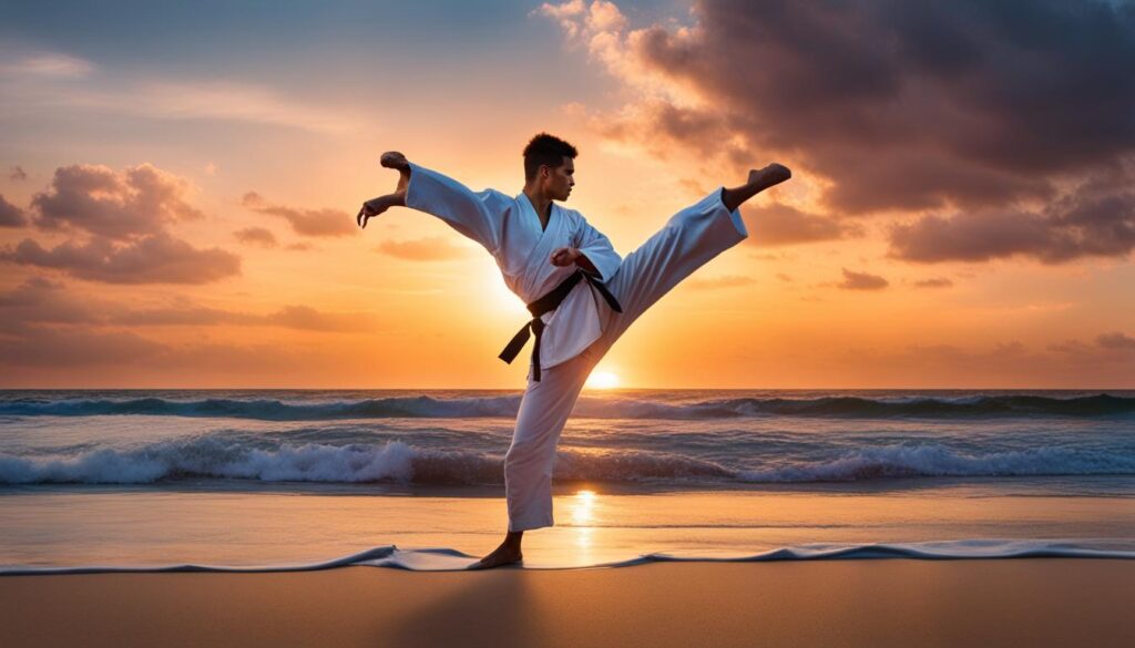 advanced karate training