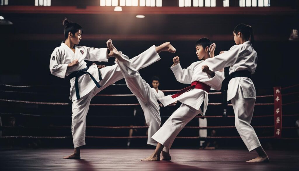 differences between karate and taekwondo