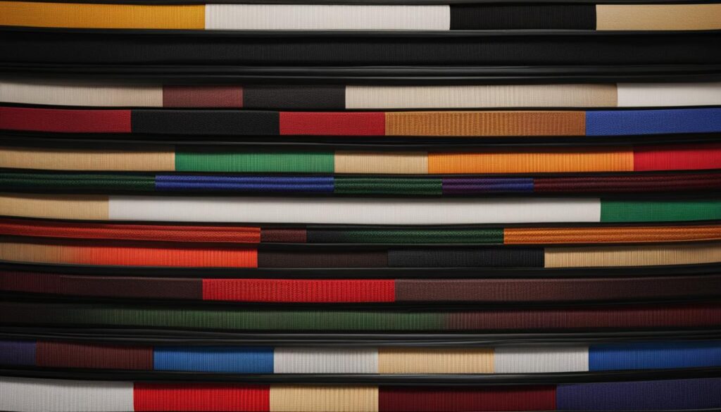 karate belt colors