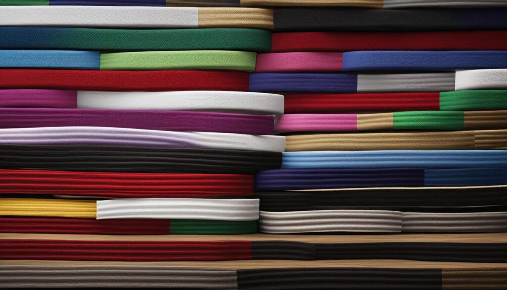 karate belt colors