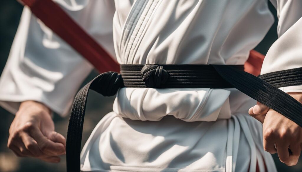 karate belt tying tutorial