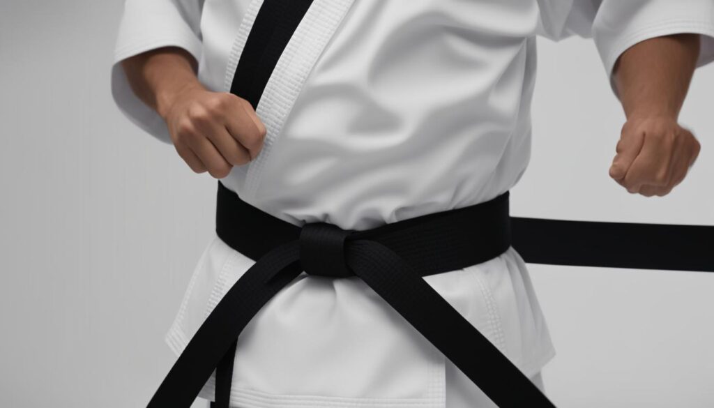 karate belt tying tutorial