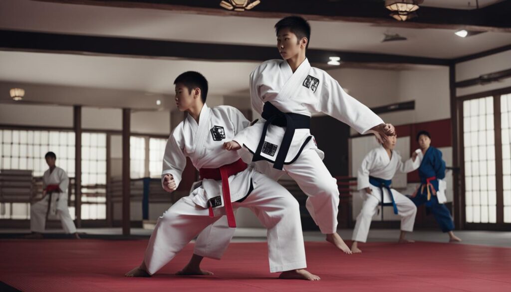 taekwondo and karate styles