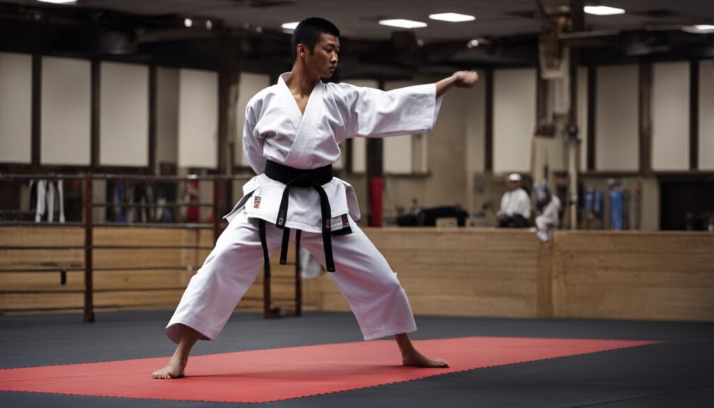 karate black belt training duration